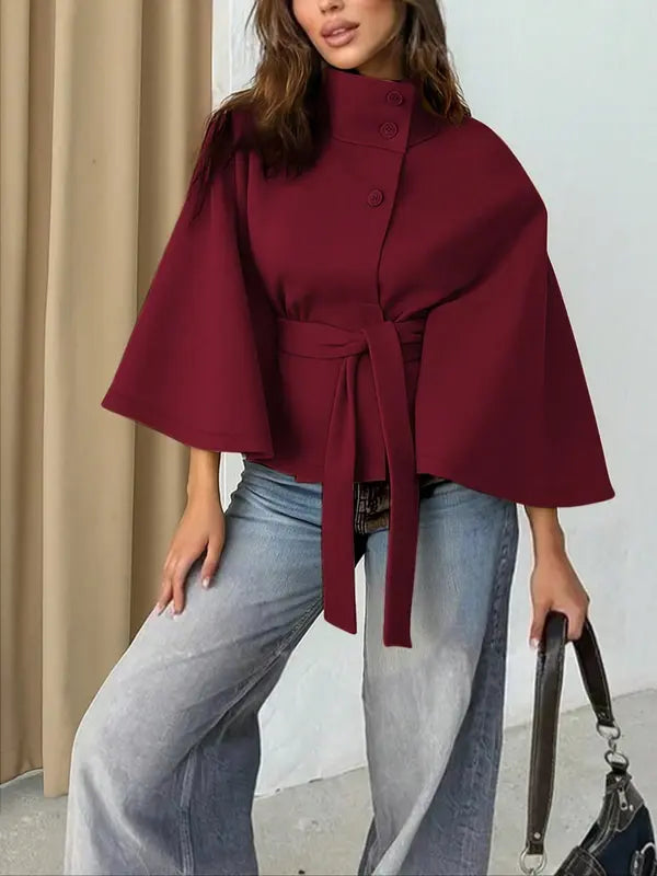 Thelma | Front Buckle Belted Cappotto