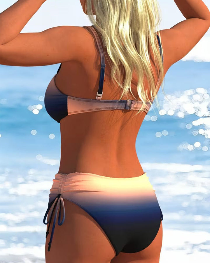 Dora | Gradient Stampa Tie-Bikini