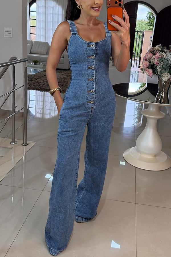 Heidi | Tuta in Denim
