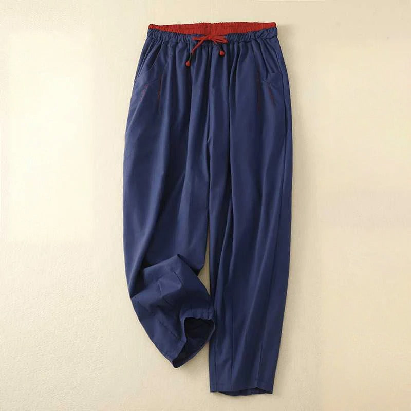 Pearl | Easy Rilassato Estate Pantaloni with Cintura