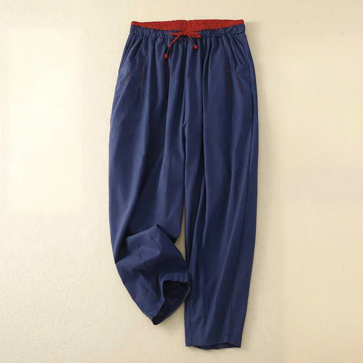 Pearl | Easy Rilassato Estate Pantaloni with Cintura