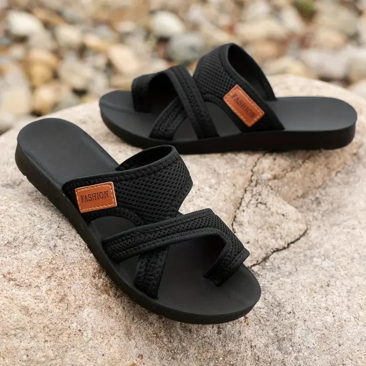 Wendy | Supportive Nero Orthopedic Comfort Sandali