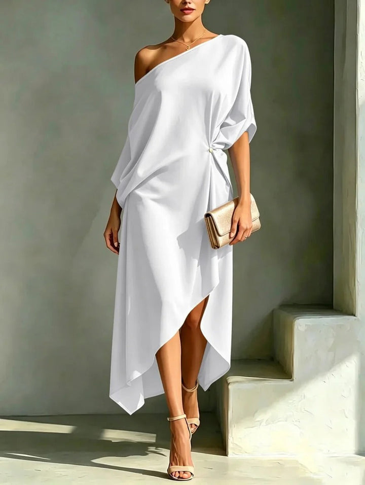 Clara | Abito Elegante Asimmetrico