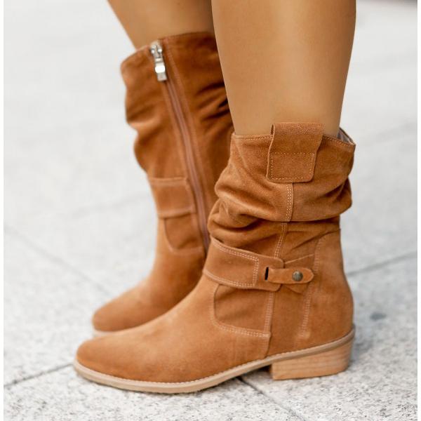 Eileen | Elegante Ankle Stivali with Zipper Closure