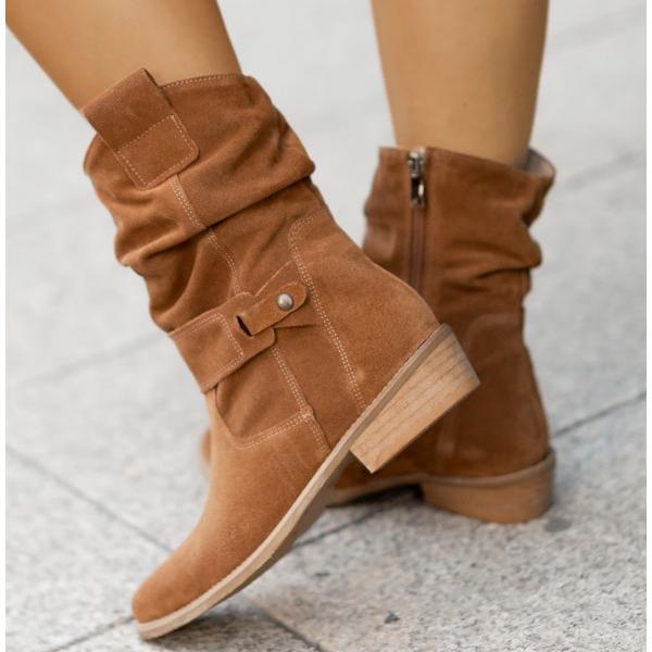 Eileen | Elegante Ankle Stivali with Zipper Closure