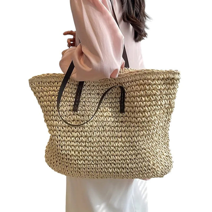 Nyssandra | Rilassato Pelle Tote Borsa