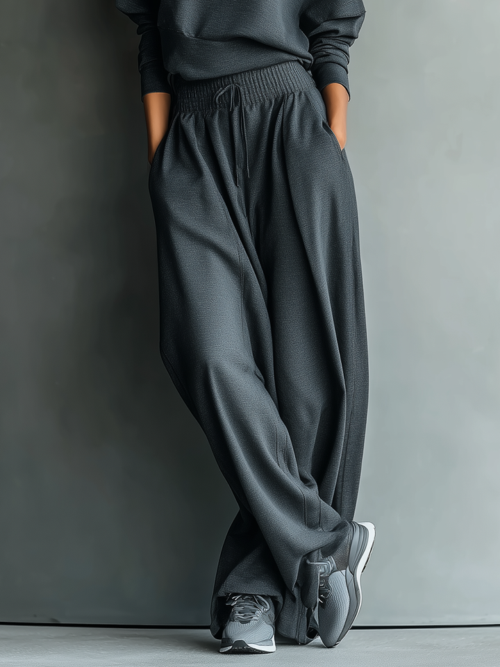 Tara | Completo in Maglia Antracite