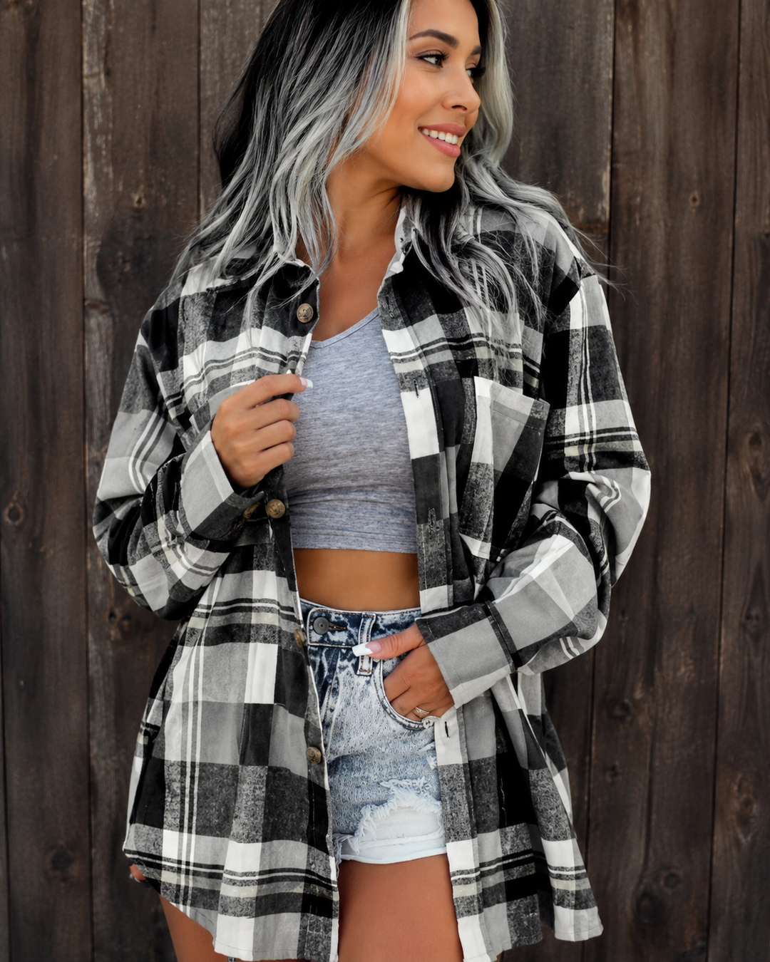 Ashby | Rilassato Check Overshirt