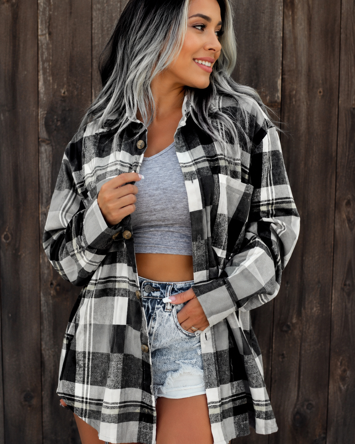 Ashby | Rilassato Check Overshirt