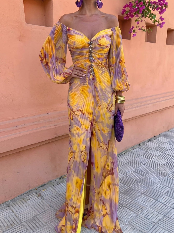 Ludovica | Floreale Maxi Abito