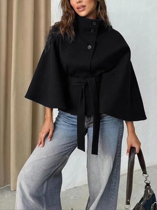 Thelma | Front Buckle Belted Cappotto