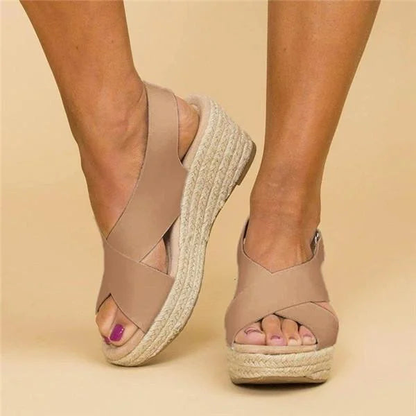 Clara | Espadrillas Ortopediche con Zeppa