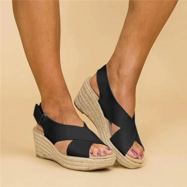 Clara | Espadrillas Ortopediche con Zeppa