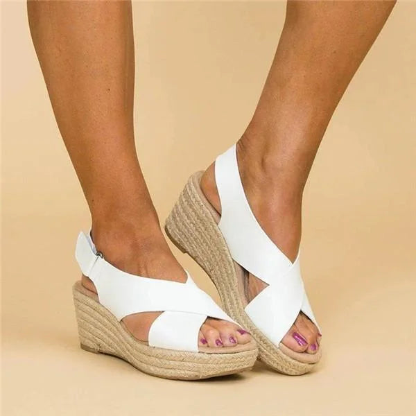 Clara | Espadrillas Ortopediche con Zeppa