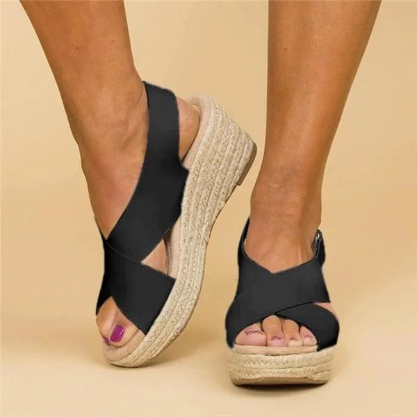 Clara | Espadrillas Ortopediche con Zeppa