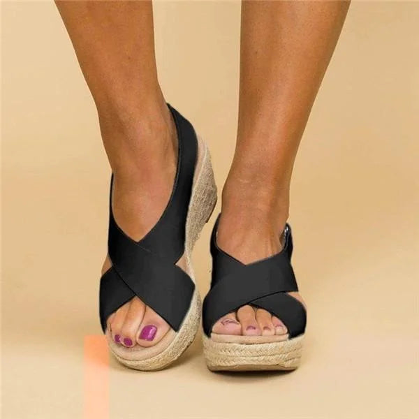 Clara | Espadrillas Ortopediche con Zeppa