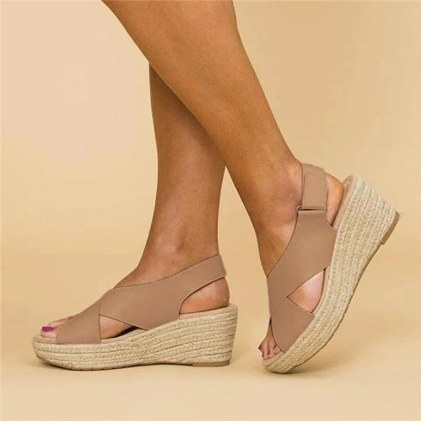 Clara | Espadrillas Ortopediche con Zeppa