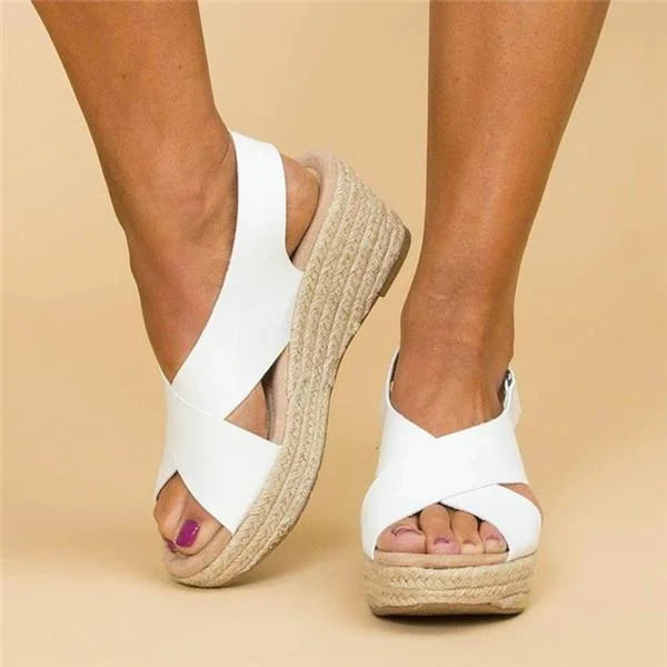 Clara | Espadrillas Ortopediche con Zeppa