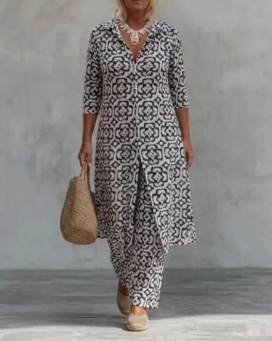 Sara | Button Closure Completo