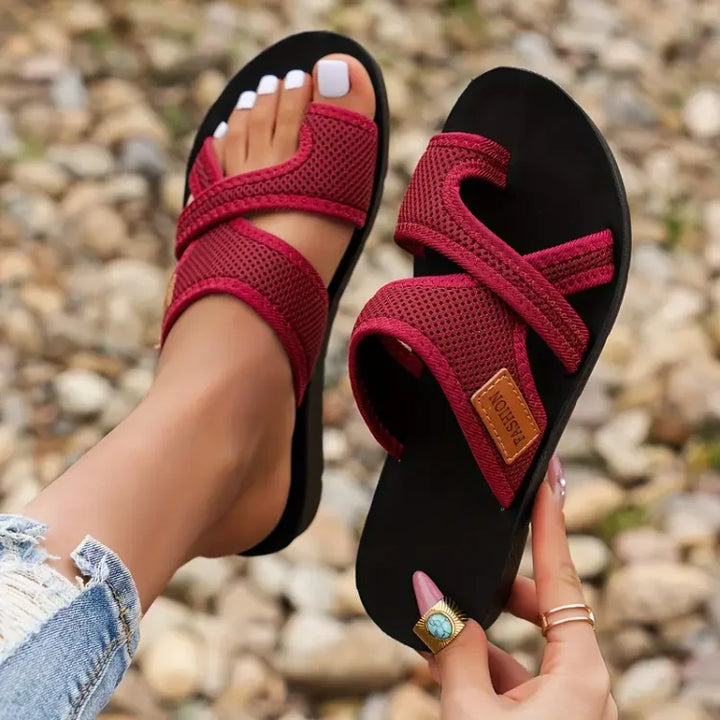 Wendy | Supportive Nero Orthopedic Comfort Sandali