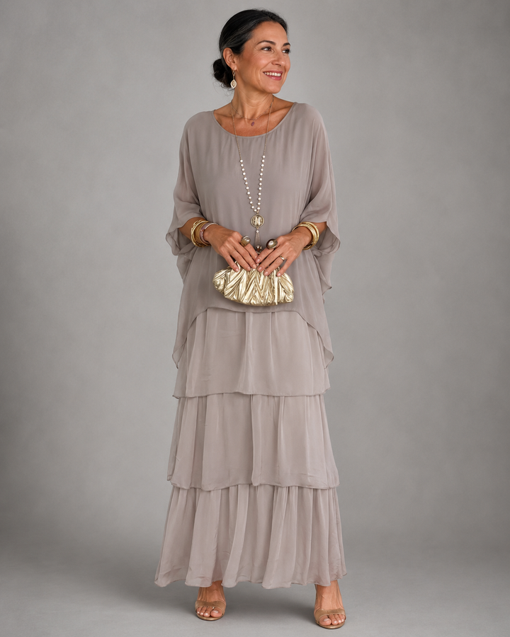 Lara™ | Elegante Flowing Maxi Abito