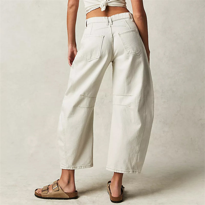 Bronwen | Moderno High Waist Barrel Leg Jeans