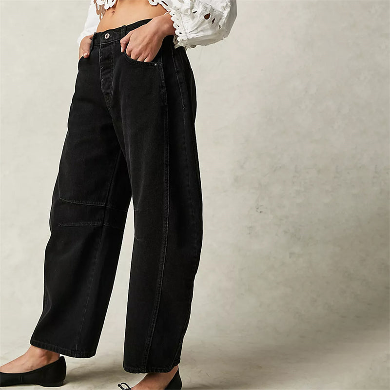 Bronwen | Moderno High Waist Barrel Leg Jeans