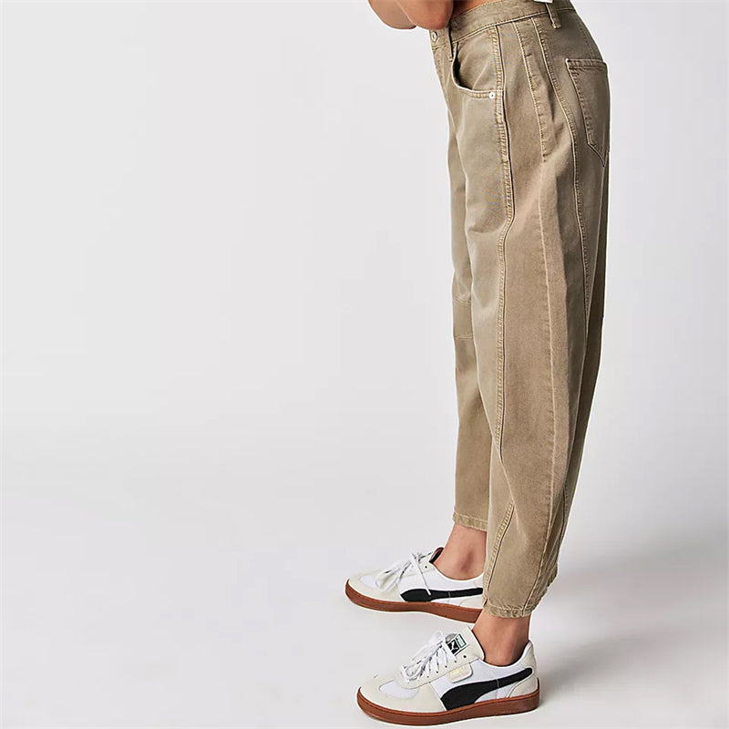 Bronwen | Moderno High Waist Barrel Leg Jeans
