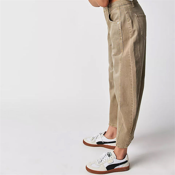 Bronwen | Moderno High Waist Barrel Leg Jeans