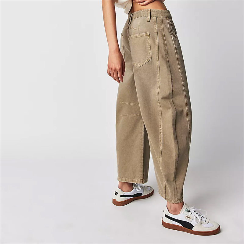 Bronwen | Moderno High Waist Barrel Leg Jeans