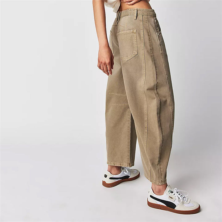 Bronwen | Moderno High Waist Barrel Leg Jeans