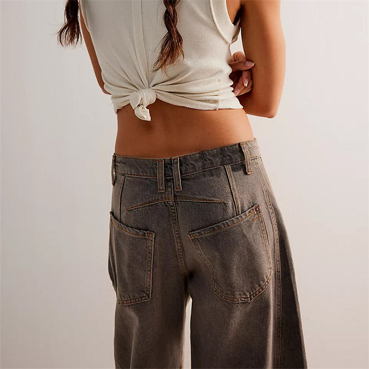 Bronwen | Moderno High Waist Barrel Leg Jeans