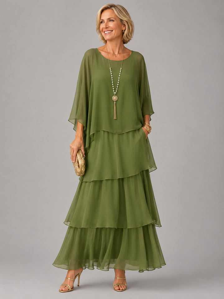 Lara | Elegante Flowing Maxi Abito