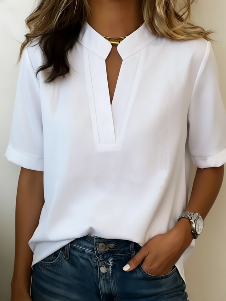 Elinor | Elegante Scollo a V Camicetta