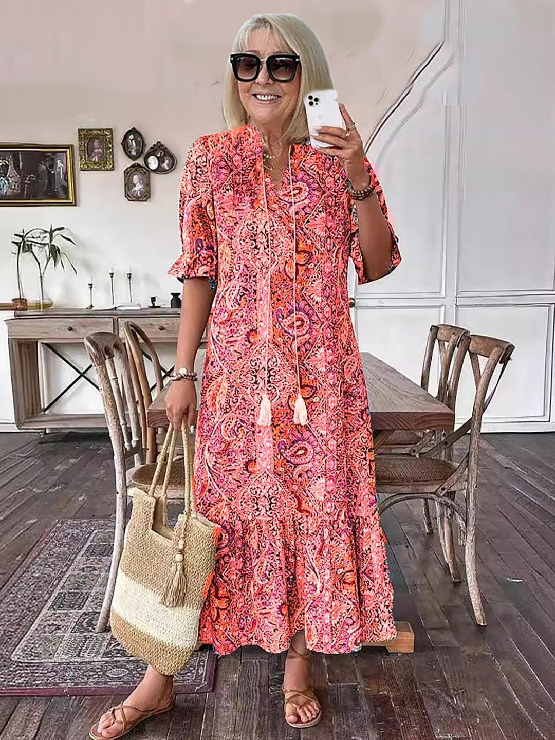 Gene | Abito Boho Aggraziato