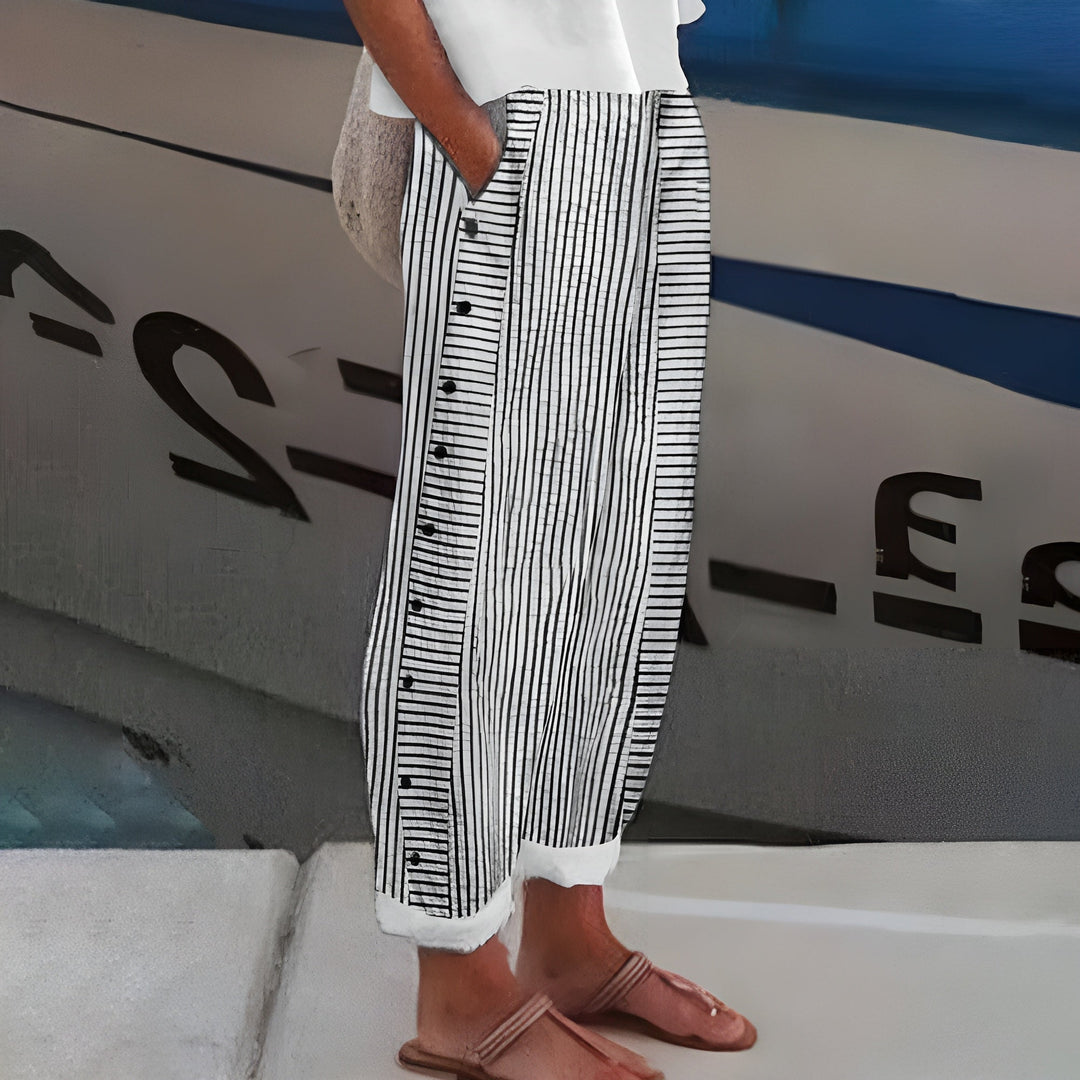 Noeline | Quotidiano Comfort Pantaloni with Side Pockets