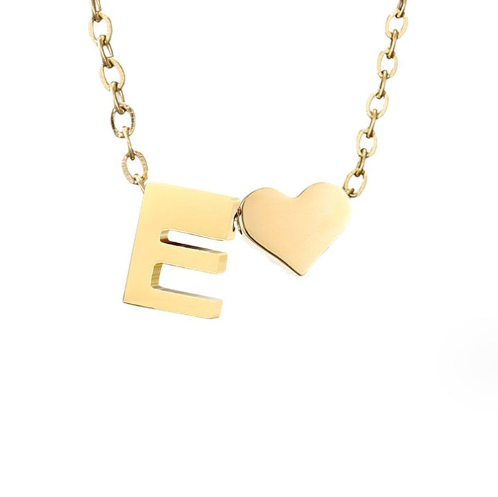 Collana Iniziale Intemporel con Ciondolo in Cuore