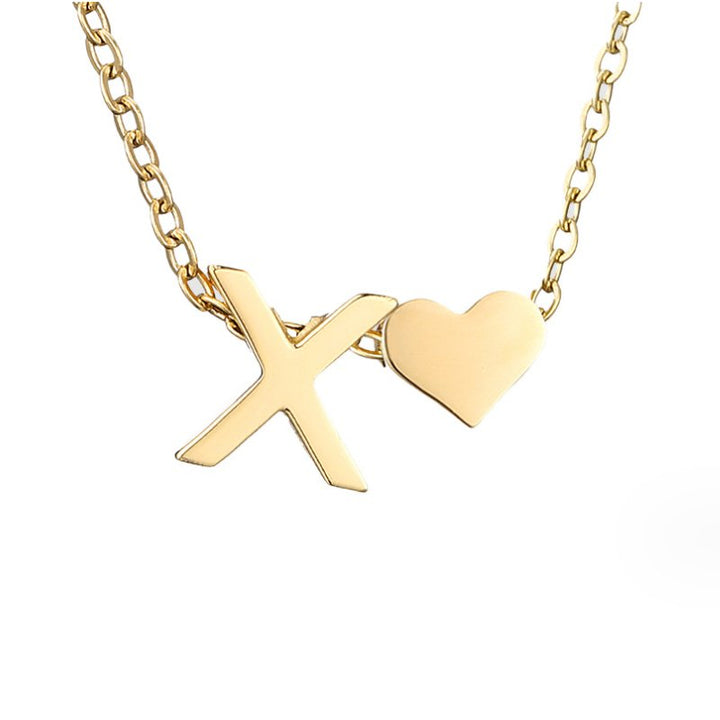Collana Iniziale Intemporel con Ciondolo in Cuore