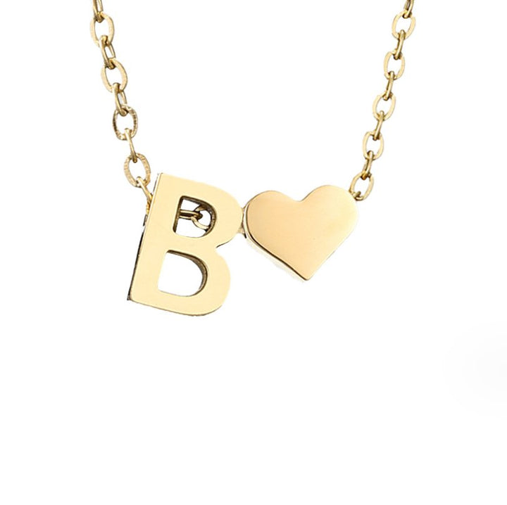 Collana Iniziale Intemporel con Ciondolo in Cuore