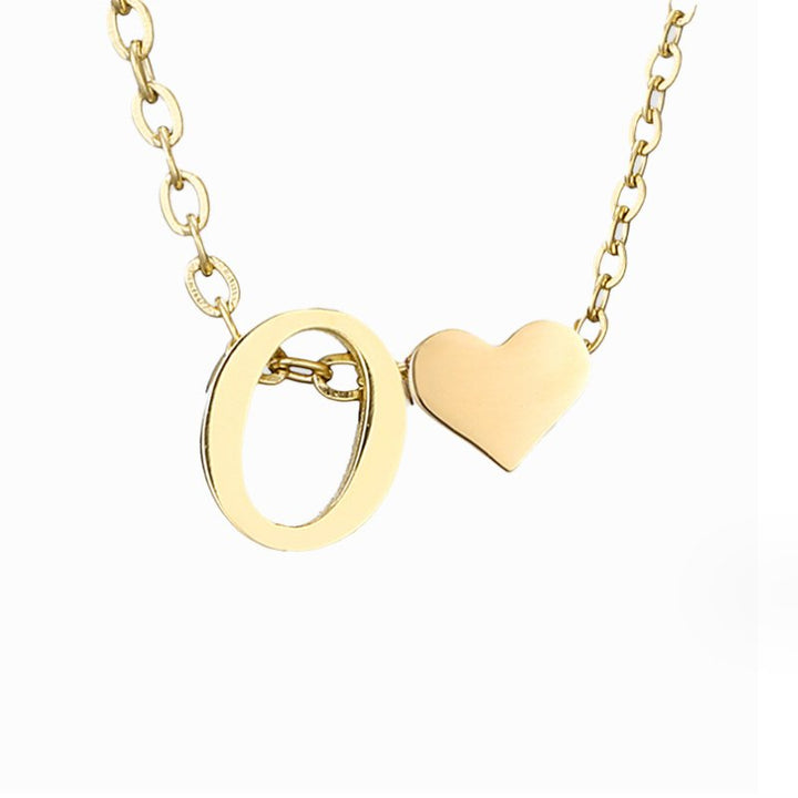Collana Iniziale Intemporel con Ciondolo in Cuore