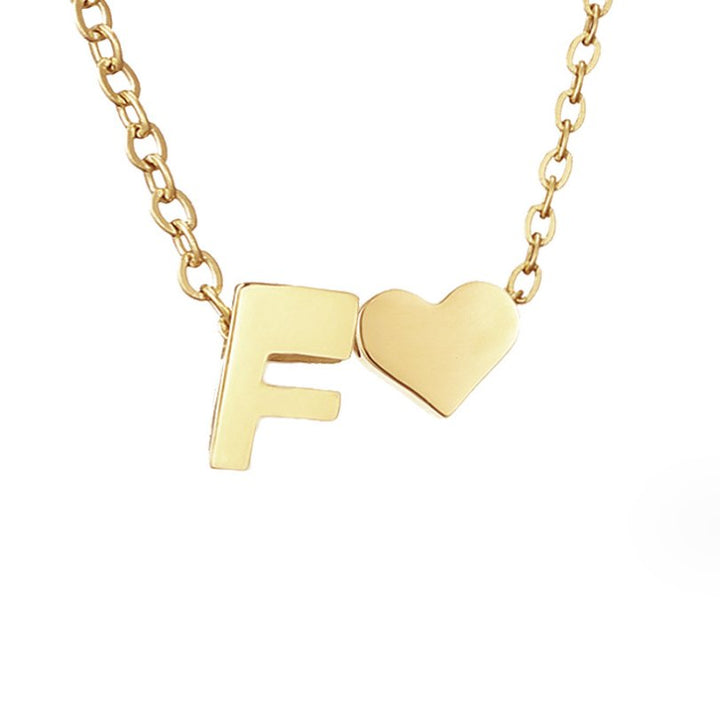 Collana Iniziale Intemporel con Ciondolo in Cuore