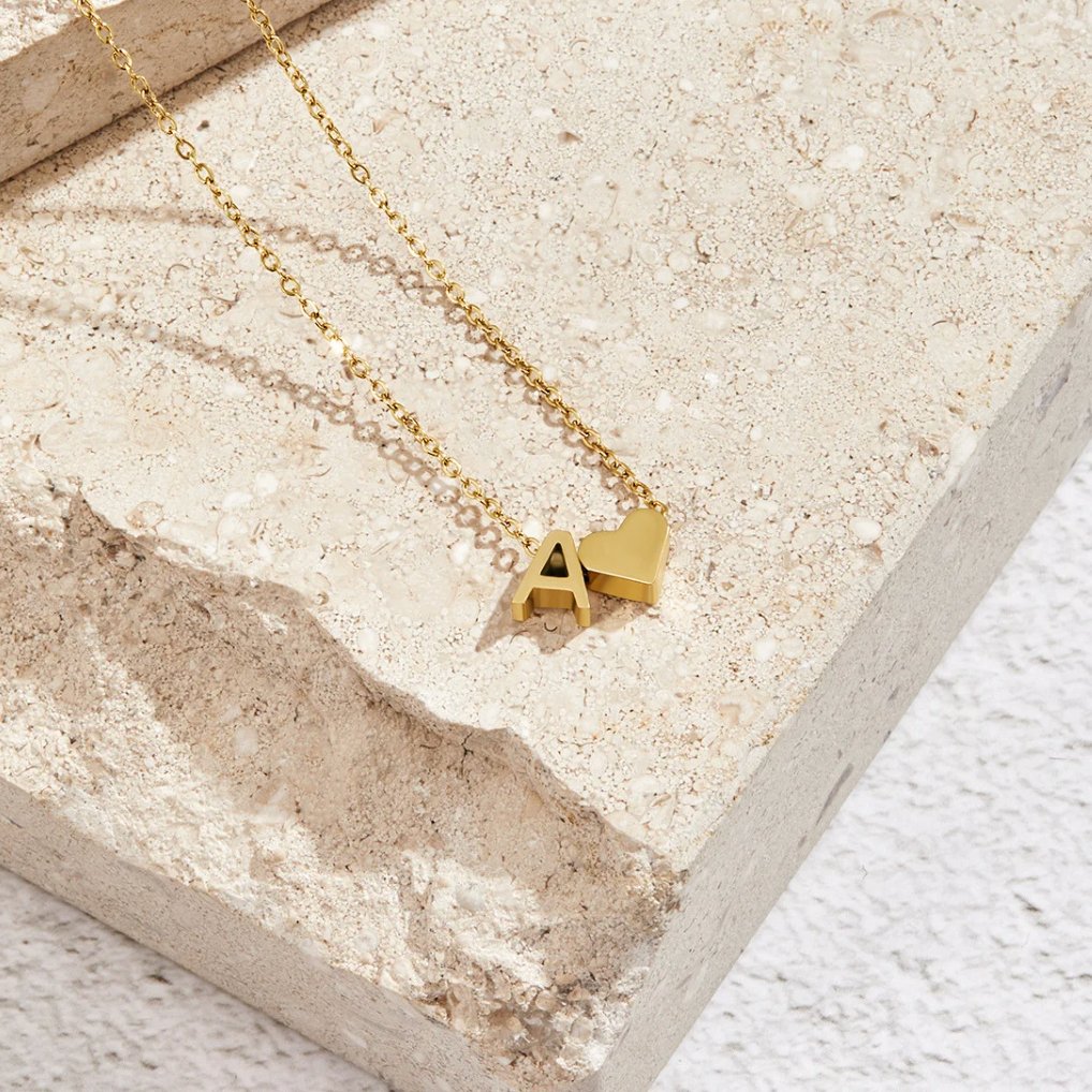 Collana Iniziale Intemporel con Ciondolo in Cuore