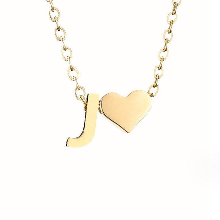Collana Iniziale Intemporel con Ciondolo in Cuore