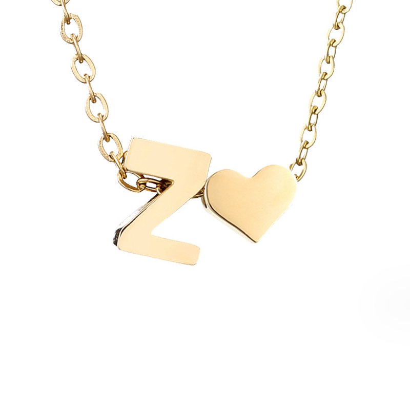 Collana Iniziale Intemporel con Ciondolo in Cuore
