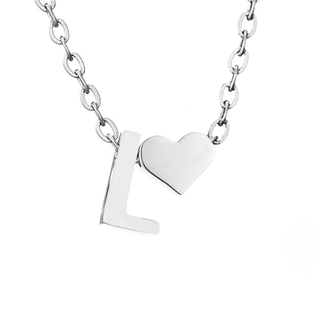 Collana Iniziale Intemporel con Ciondolo in Cuore