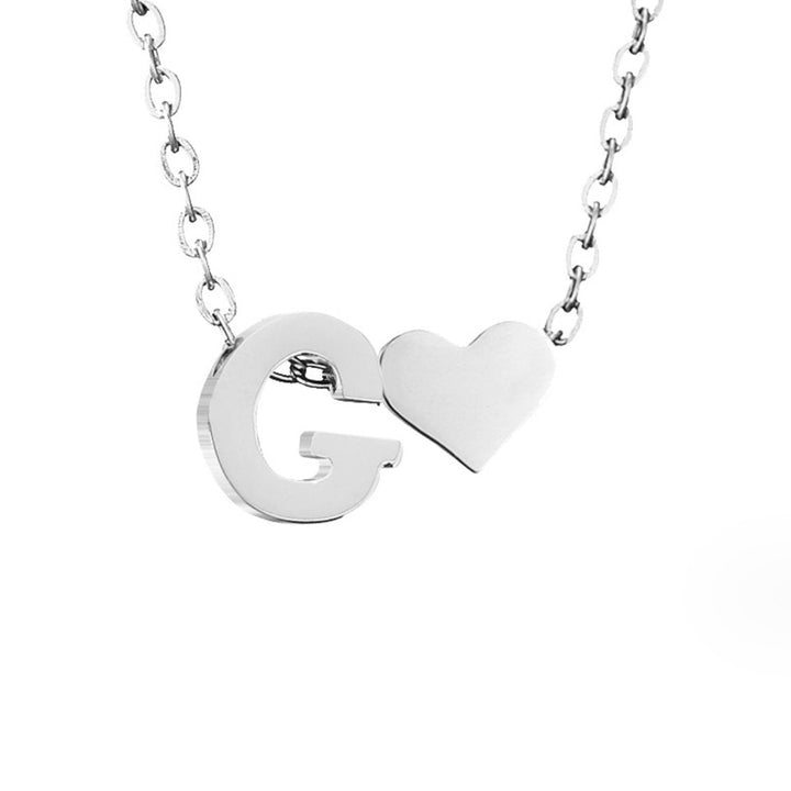 Collana Iniziale Intemporel con Ciondolo in Cuore