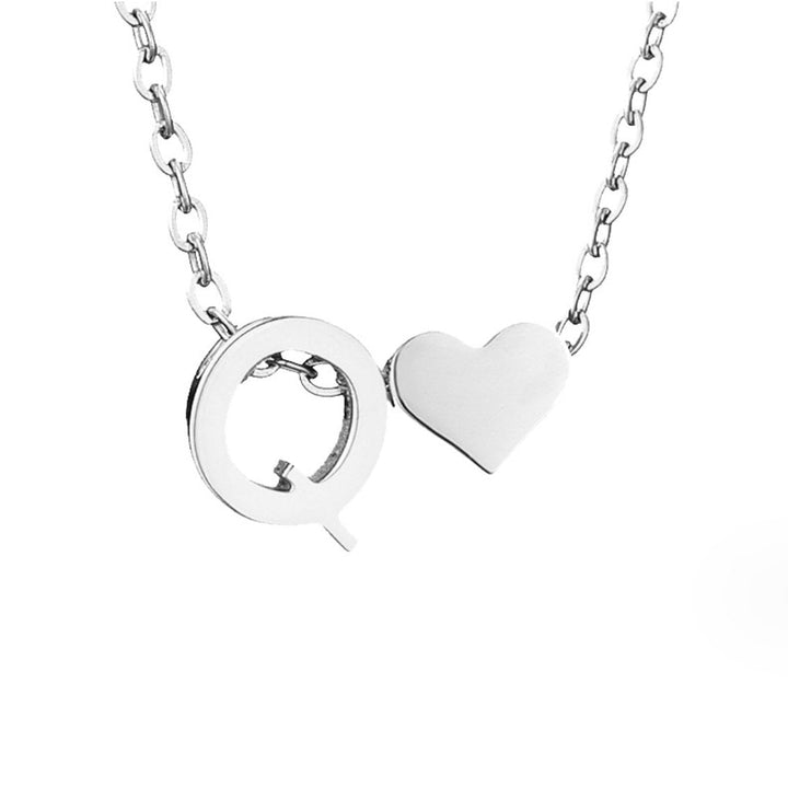 Collana Iniziale Intemporel con Ciondolo in Cuore