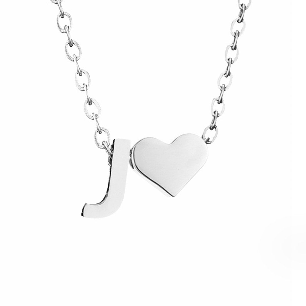 Collana Iniziale Intemporel con Ciondolo in Cuore