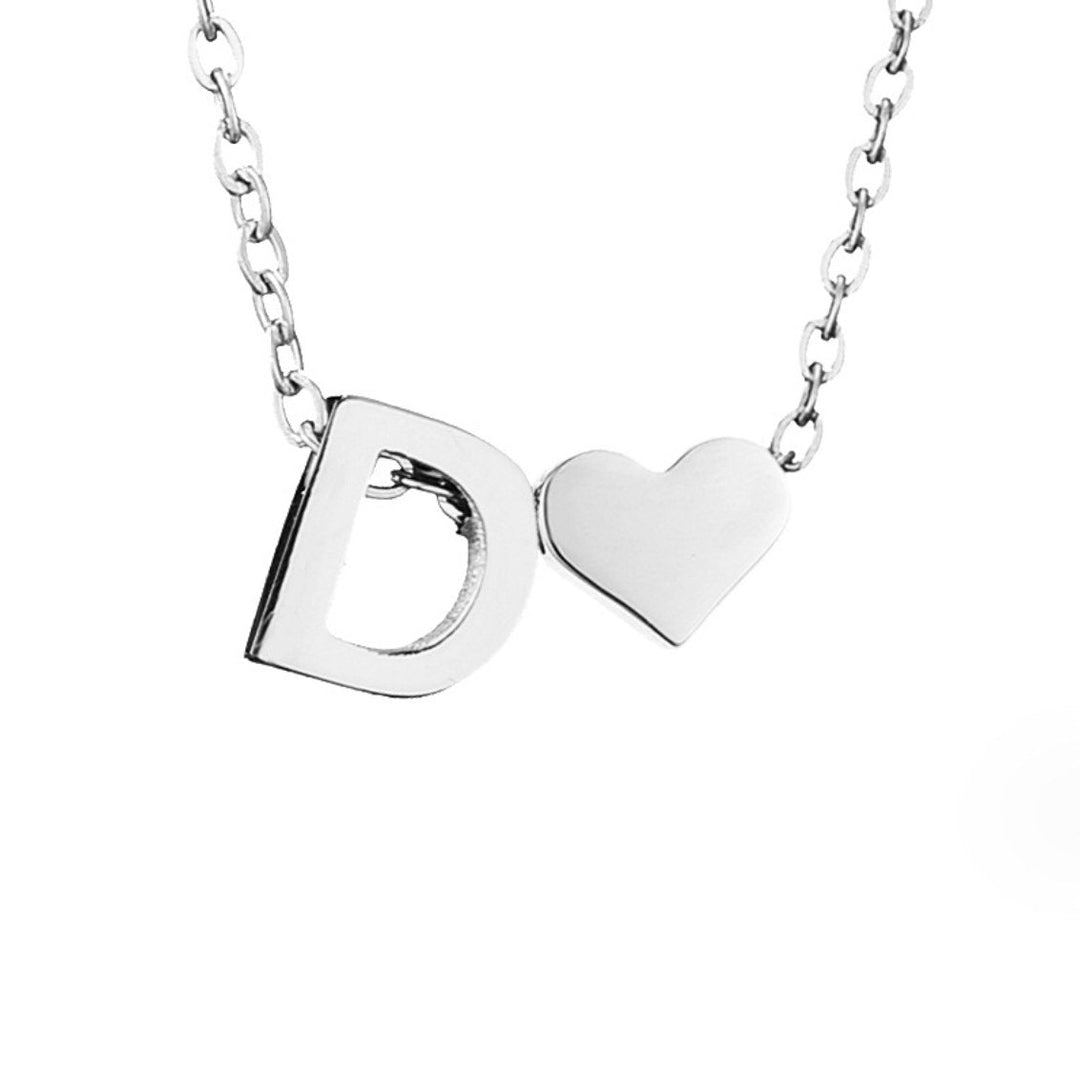 Collana Iniziale Intemporel con Ciondolo in Cuore