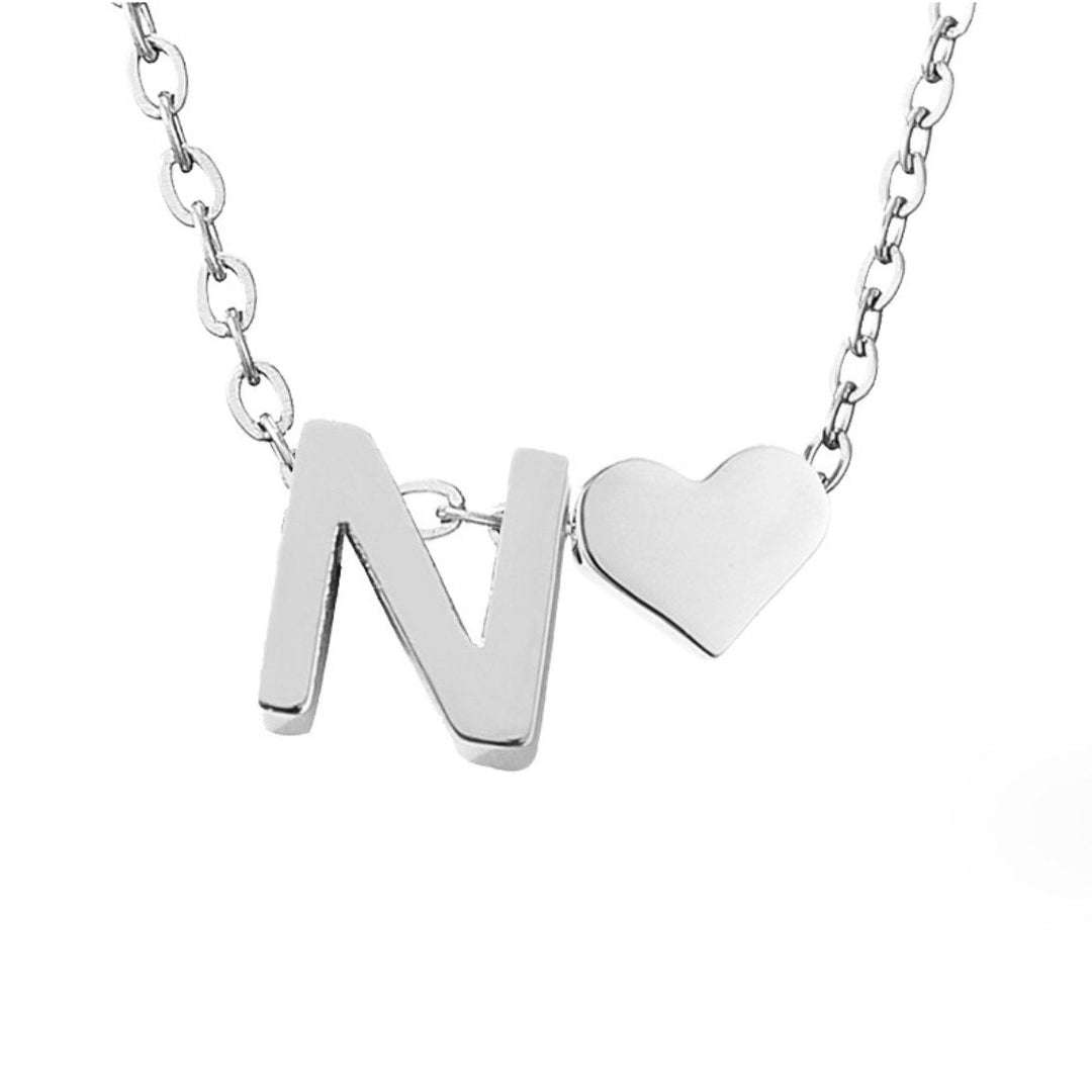 Collana Iniziale Intemporel con Ciondolo in Cuore